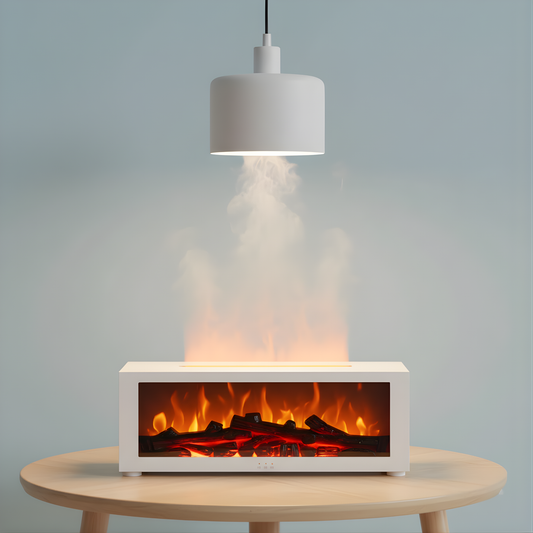 Fireplace-Style Aroma Diffuser & Humidifier